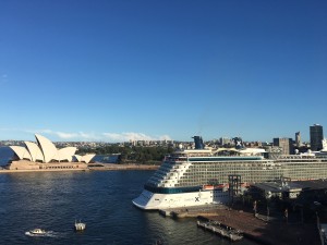 View from the Harbour Bridge