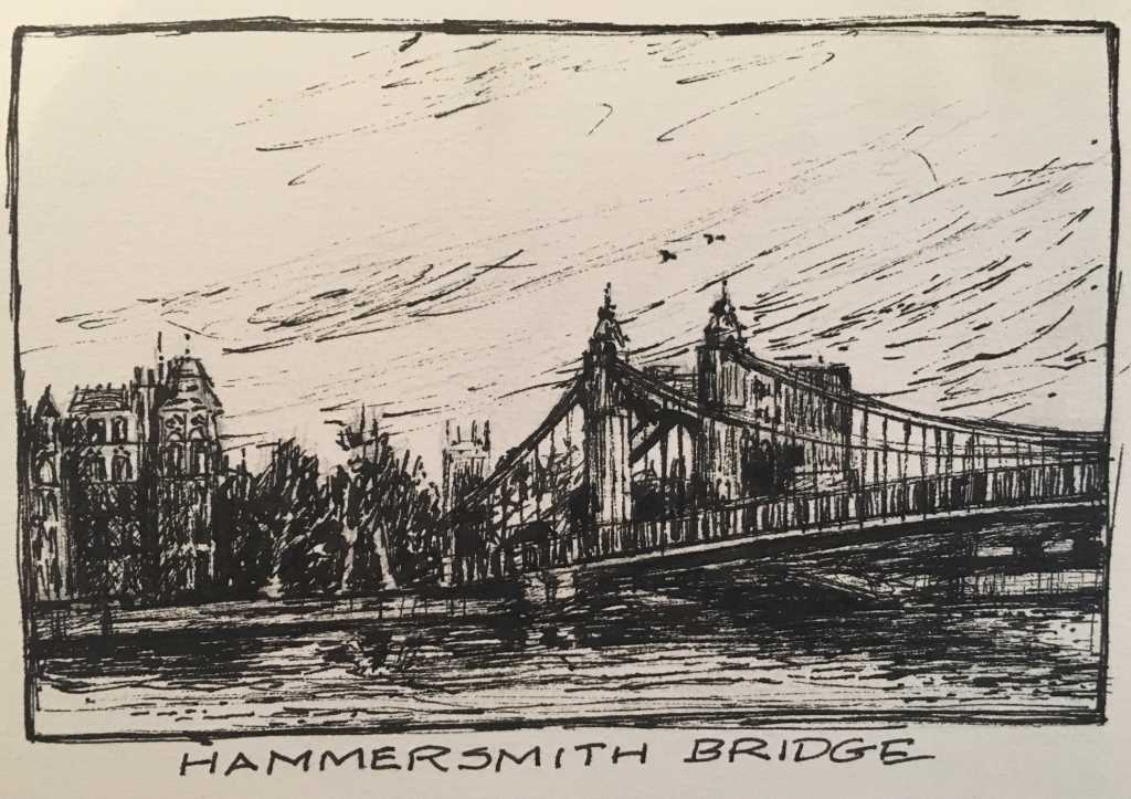 Day 3. Hammersmith Bridge to Richmond. 12 miles