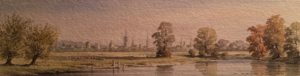 Oxford from Port Meadow by my father, Keith Johnson