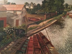 Stanley Spencer's view of Cookham